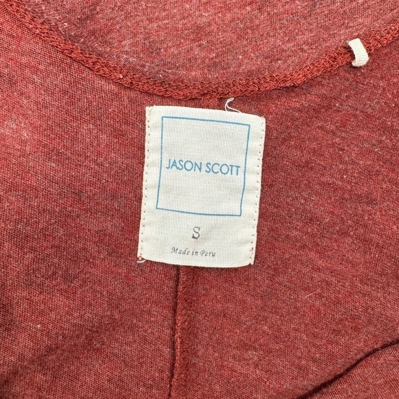 Jason Scott X Lia Bartha Asa Sleeveless Wide Leg Jumpsuit - Red Sand - Small - Picture 5 of 6